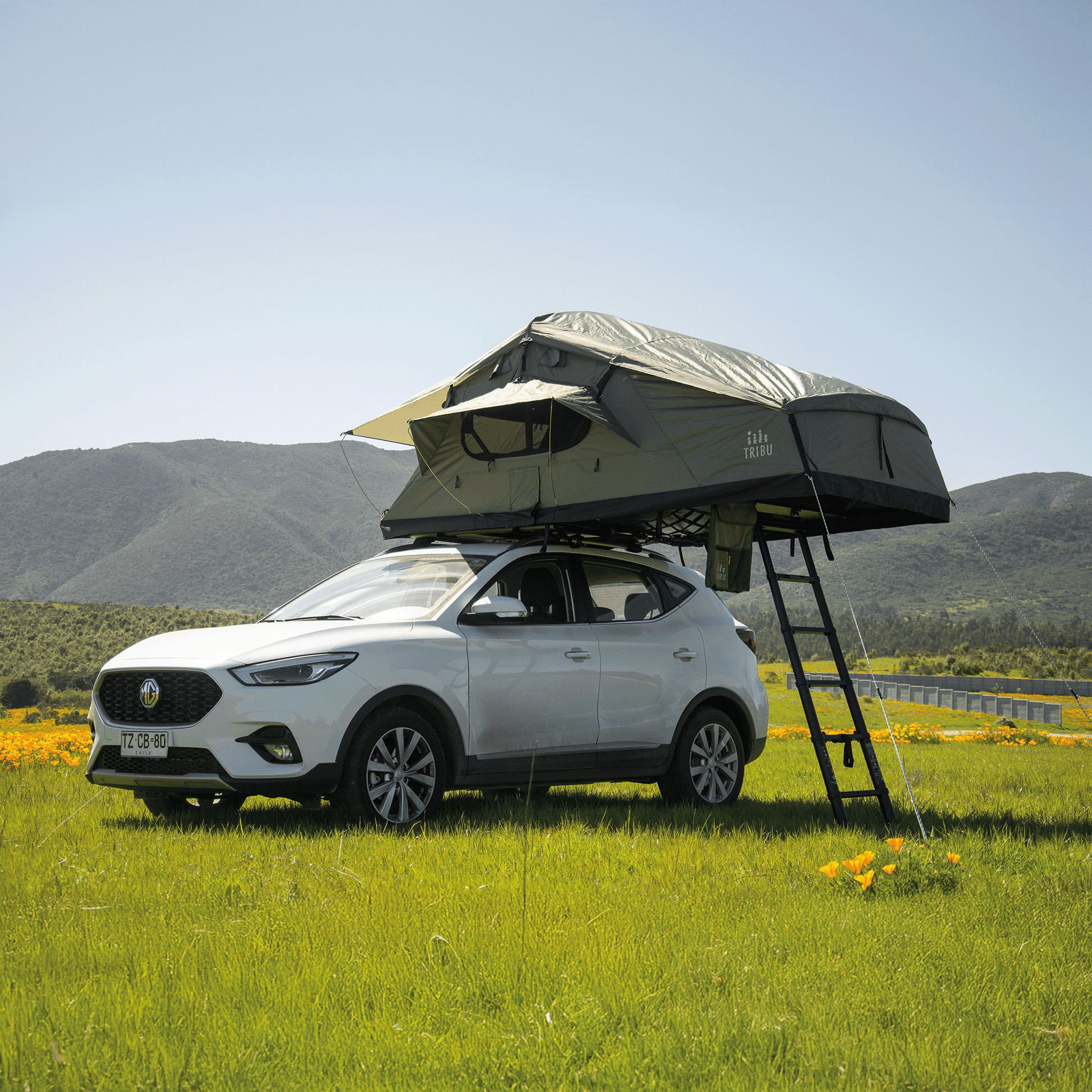 carpa de techo tribu expedición - RunaX