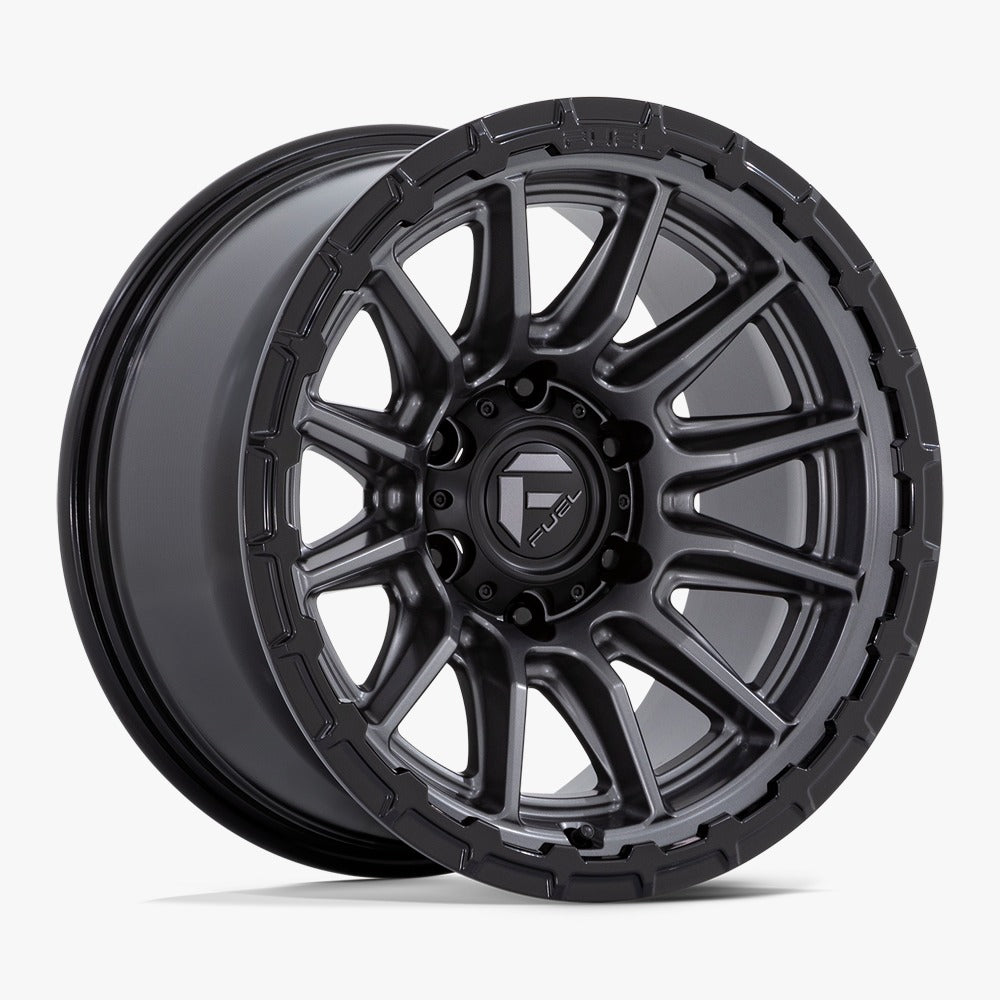 llantas fuel piston 20x9 6x139.7 1 106.1 matte gun metal - RunaX