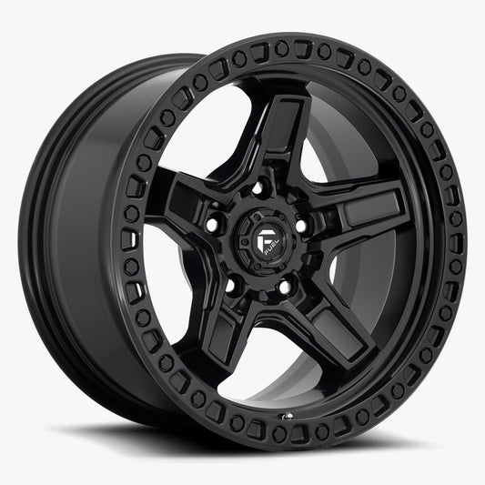 llantas fuel kicker 17x9 5x127 -12 71.5 matte black - RunaX