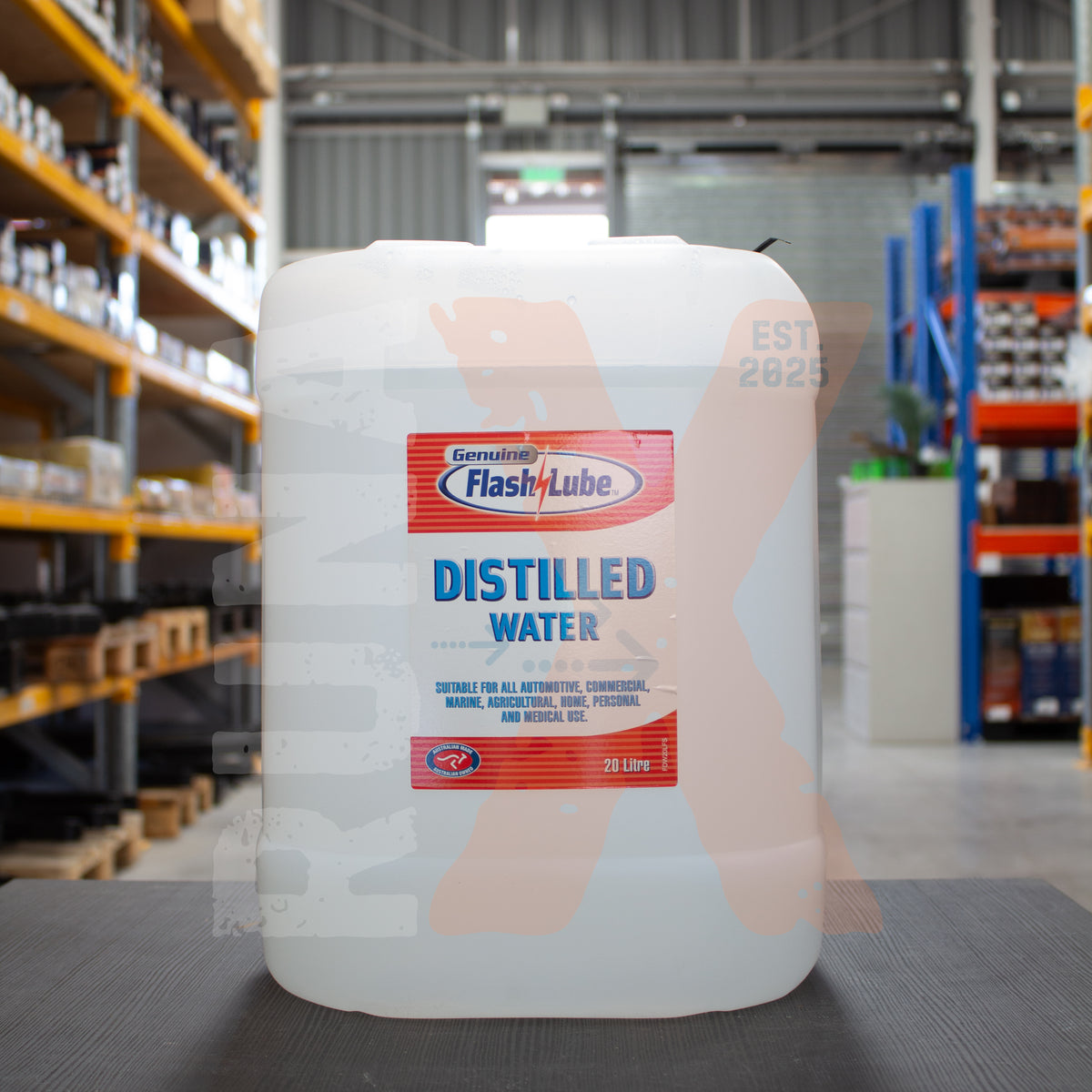 AGUA DESTILADA 20 L