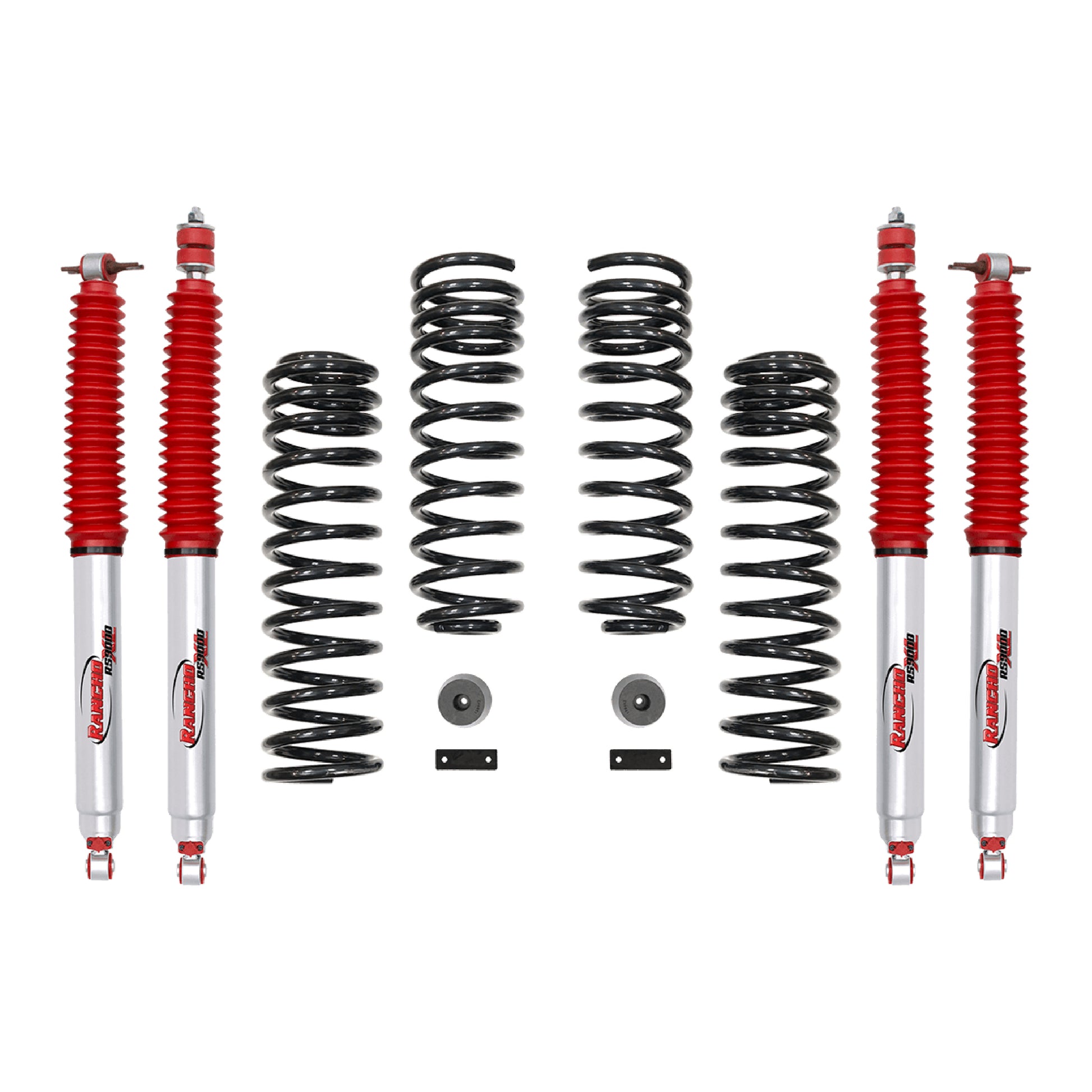 kit de suspensión rancho jeep wrangler jk 2 door 2007-2018 - RunaX