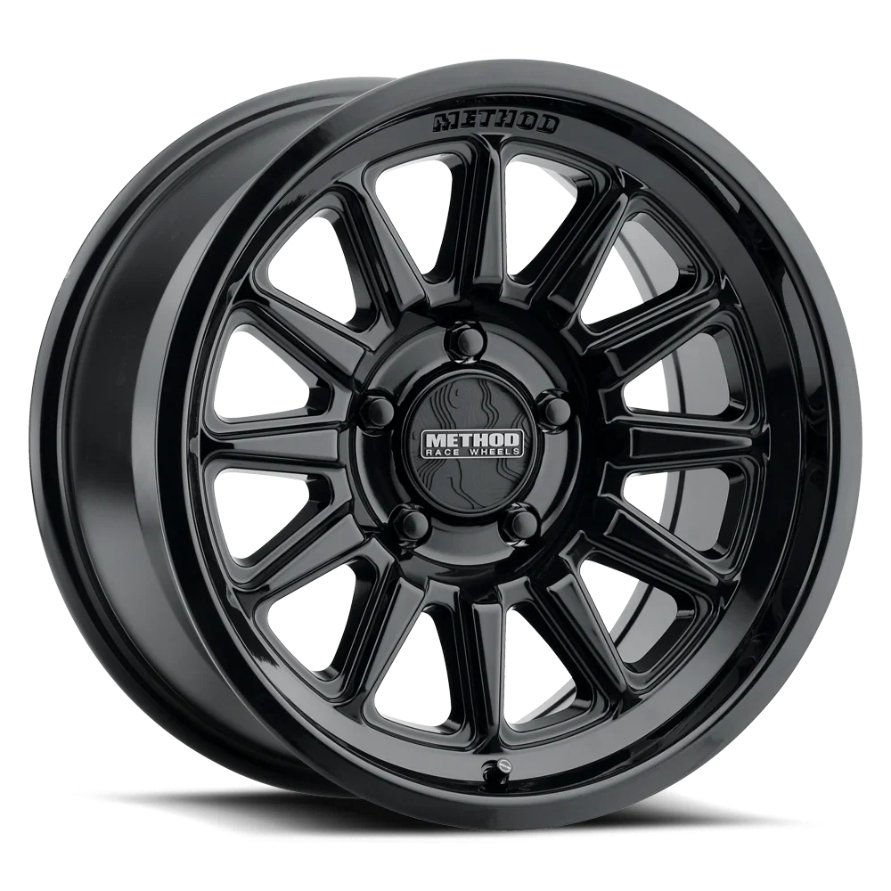 llantas method 323 17x9 5x127 et -38 gloss black - RunaX