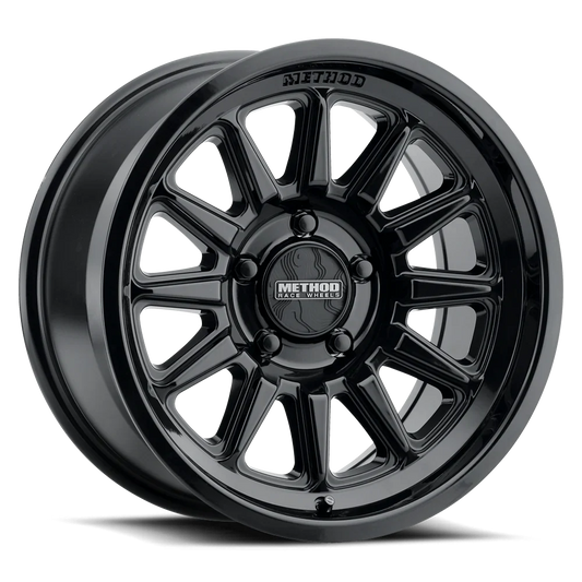 llantas method 323 17x9 5x127 et -38 gloss black - RunaX