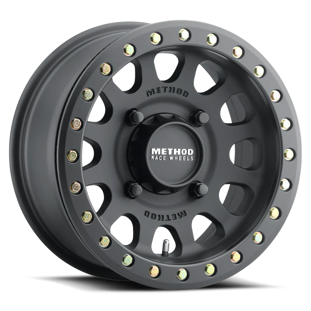 Llanta Method 401 UTV beadlock, 15x7, 4x136, ET +13, negro mate