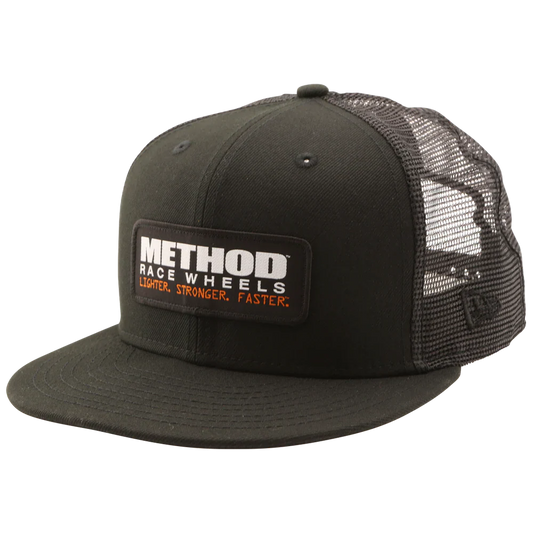 jockey method new era patch trucker - RunaX