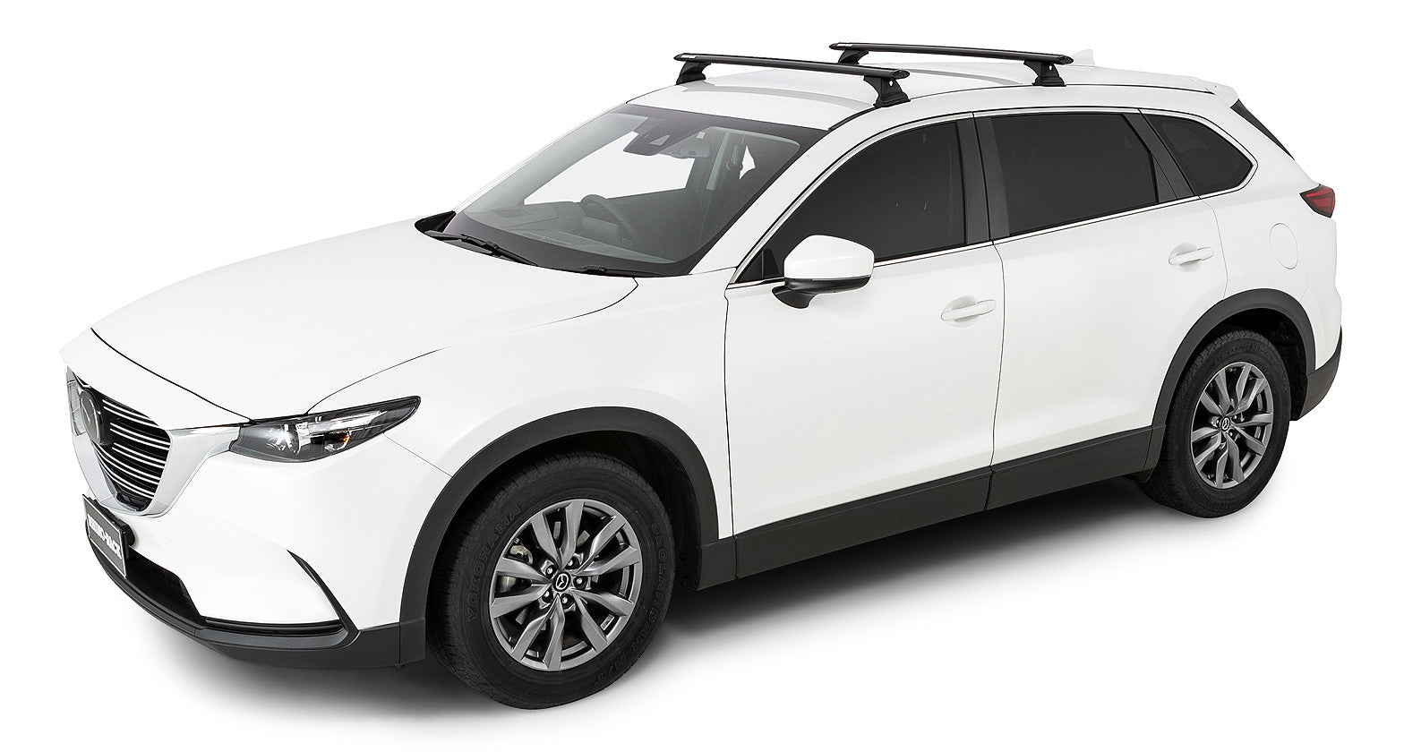 barra portaequipaje negra para mazda cx-9 - RunaX