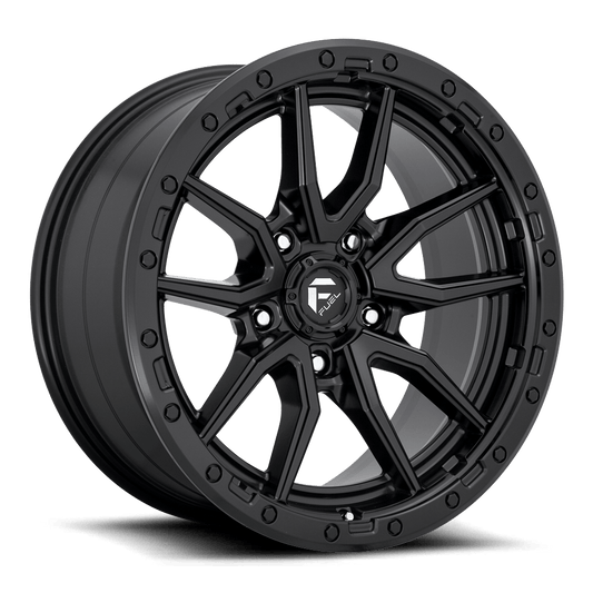llantas fuel rebel 17x9 5x127 -12 71.5 matte black - RunaX