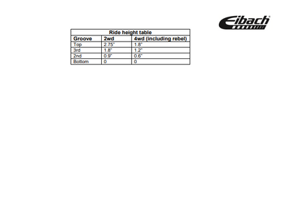 kit amortiguadores eibach ram 1500 2019+