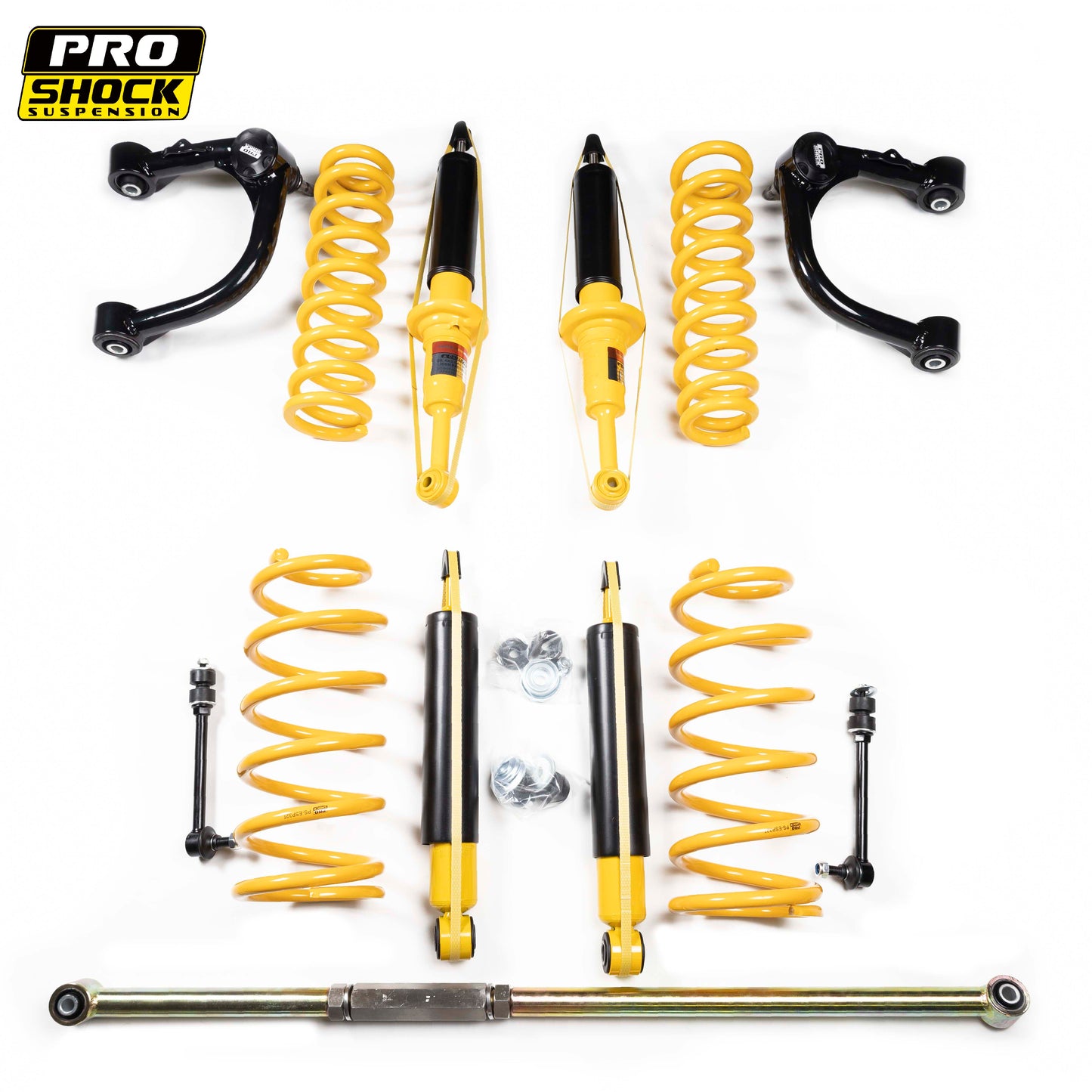 kit de suspensión proshock toyota land cruiser prado 120 3" - barra panhard - bandejas superiores - RunaX