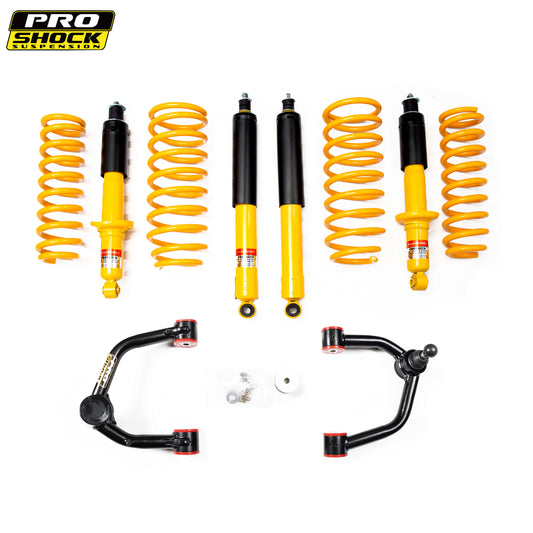 kit de suspensión proshock toyota land cruiser prado 90-95 3" - bandejas superiores - RunaX