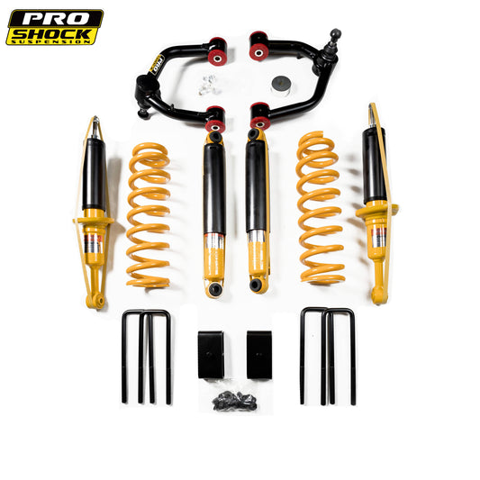 kit de suspensión proshock toyota hilux vigo (2005-2015) 3" - rear block - bandejas superiores - RunaX