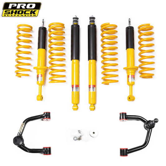 kit de suspensión proshock toyota fortuner revo (2015-2024) 3" - bandejas superiores - RunaX
