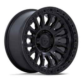 llantas fuel rincon 17x8.5 6x135 -1 87.1 matte black w/ gloss black lip - RunaX