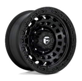 llantas fuel zephyr 17x9 8x165.1 -12 125.1 matte black - RunaX