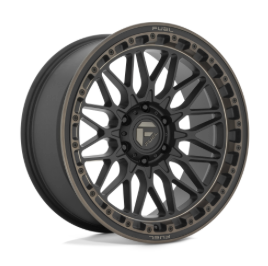 llantas fuel trigger 17x9 6x139.7 1 106.1 matte black dark tint - RunaX