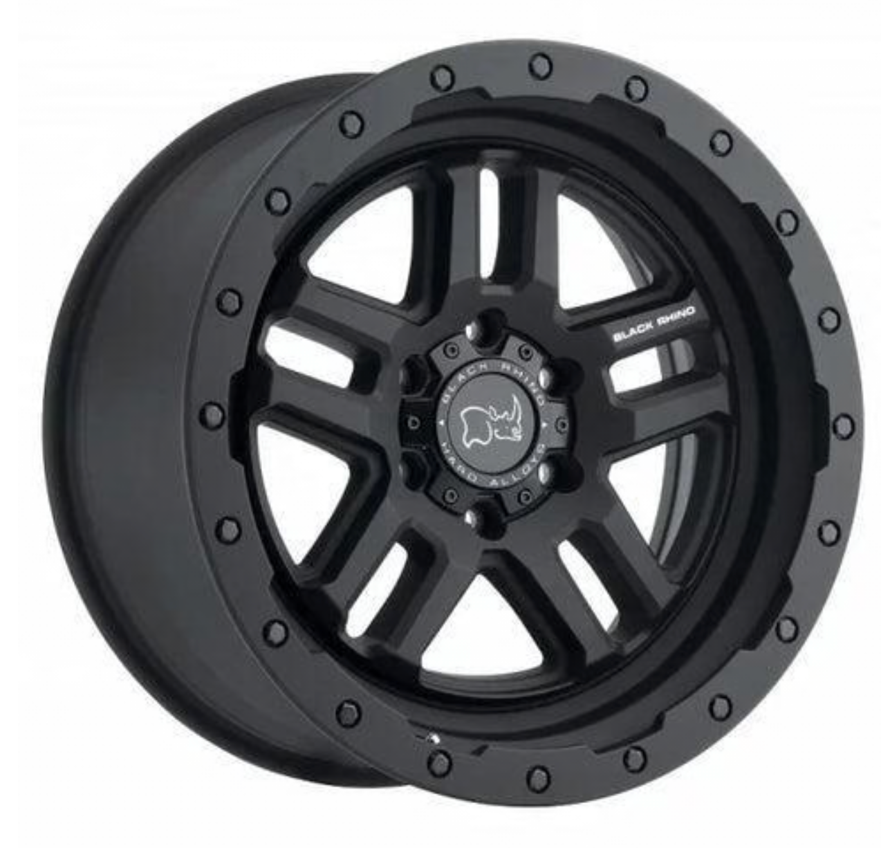 llantas 17x9.5 6x139.7/-18 black rhino barstow matte black - RunaX