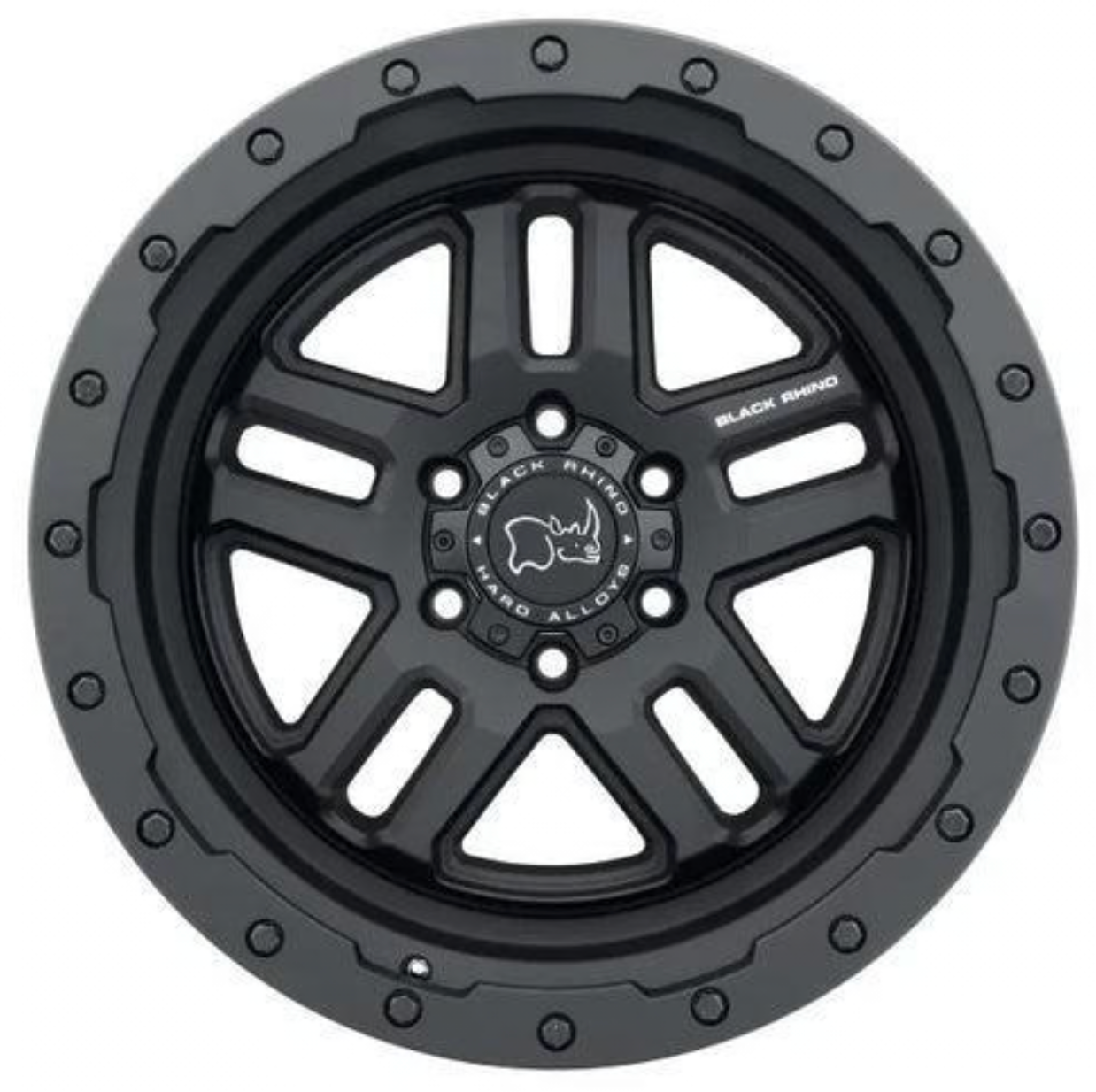 llantas 17x9.5 6x139.7/-18 black rhino barstow matte black - RunaX