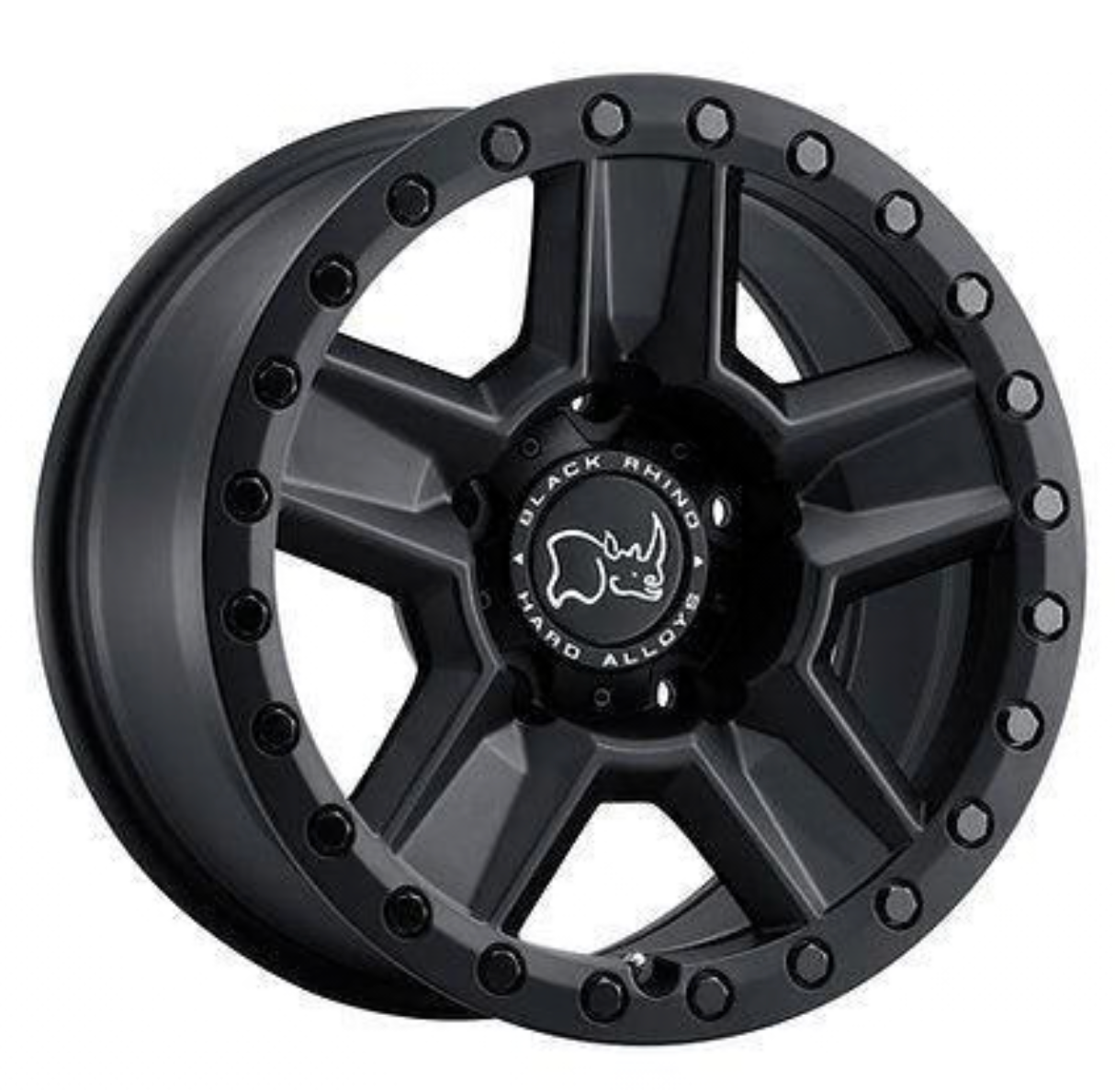 llantas 17x8.5 6x139.7/-18 black rhino ravine matte black - RunaX