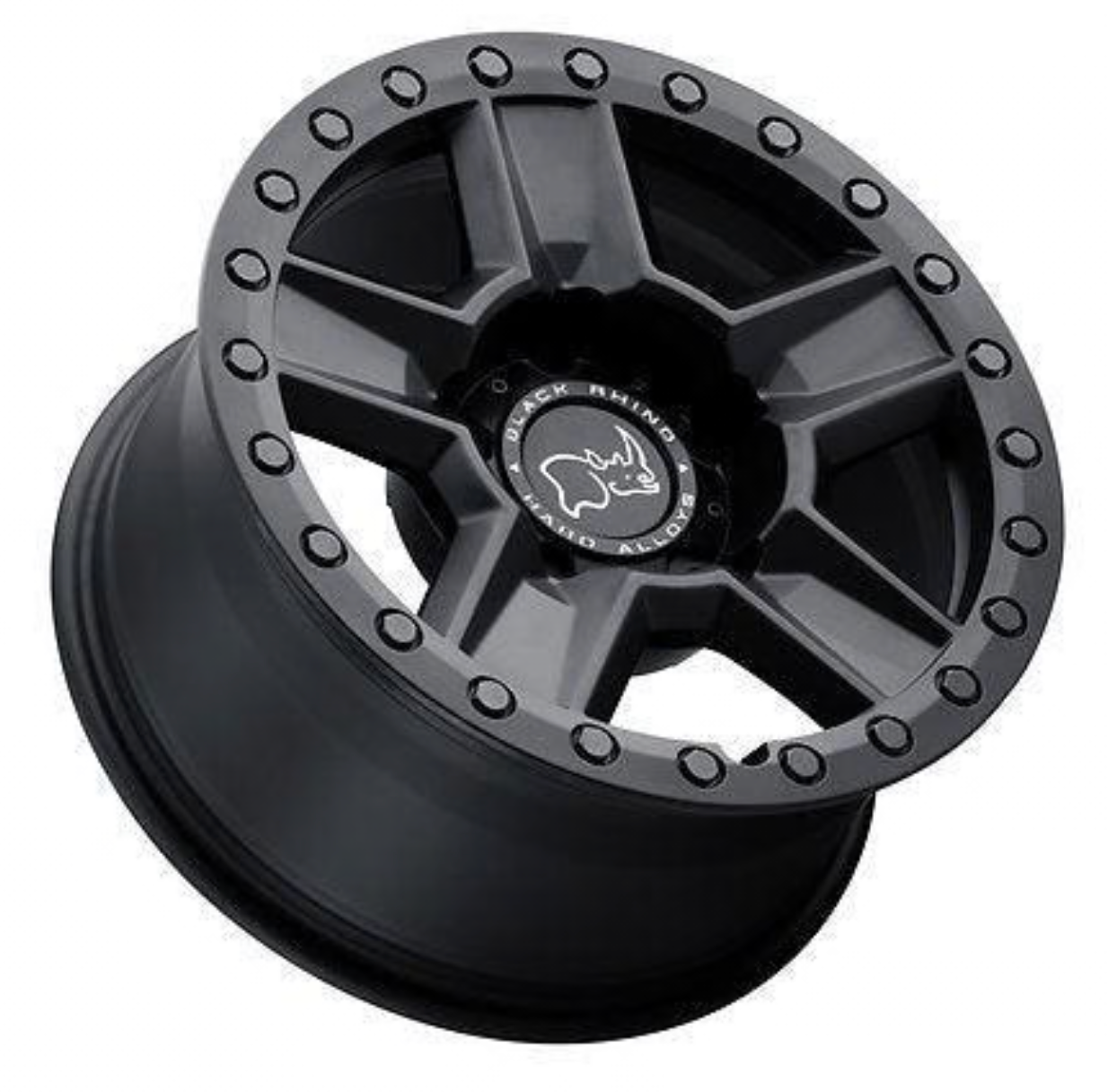 llantas 17x8.5 6x139.7/-18 black rhino ravine matte black - RunaX