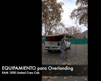 toldo 270 rhino rack lado copiloto usado - RunaX