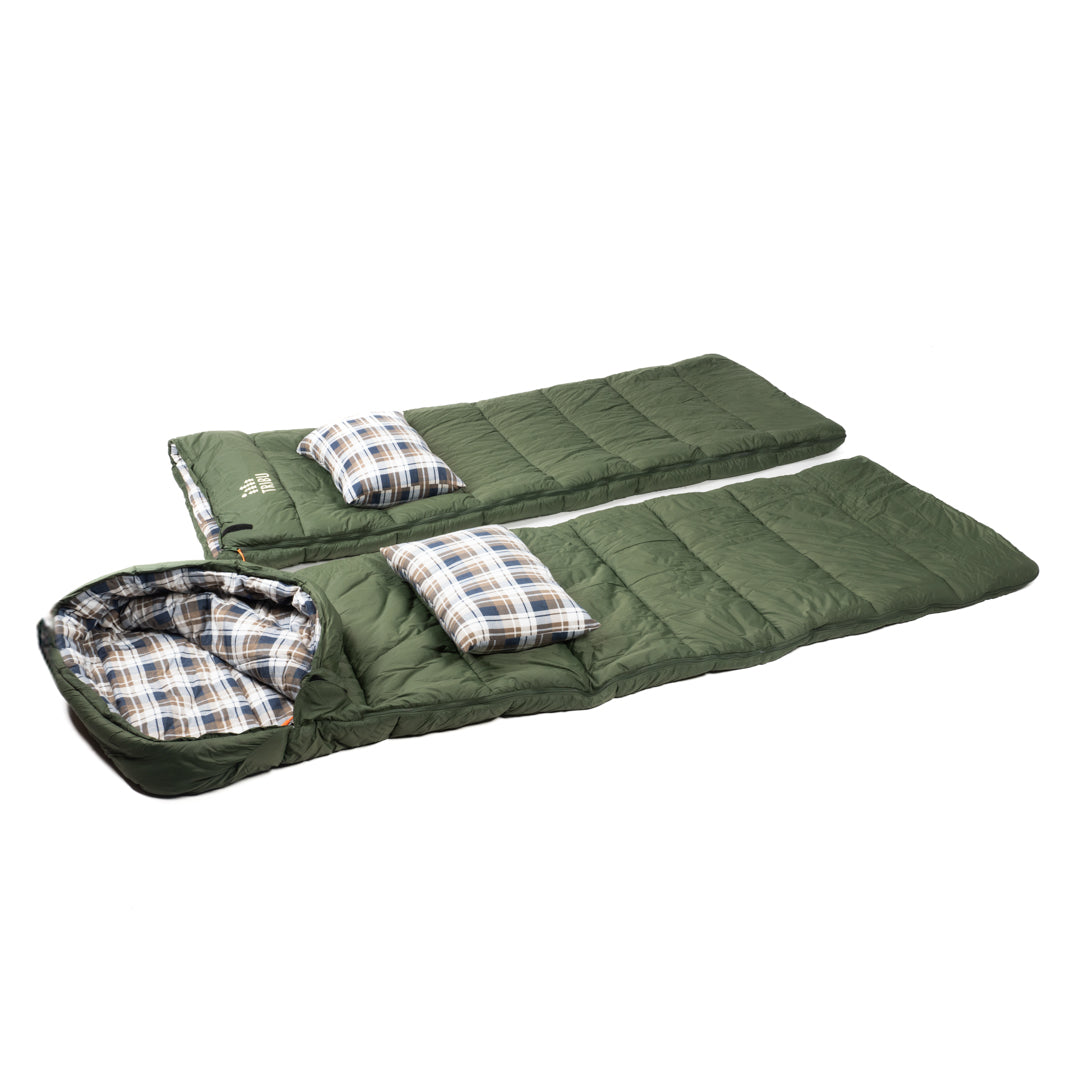 saco de dormir doble orca tribu - RunaX