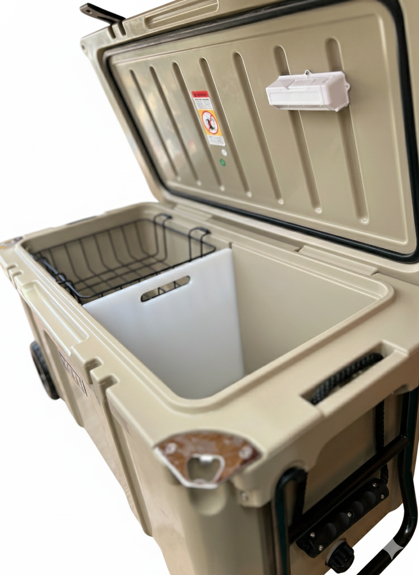 cooler tribu 75lt con ruedas - RunaX