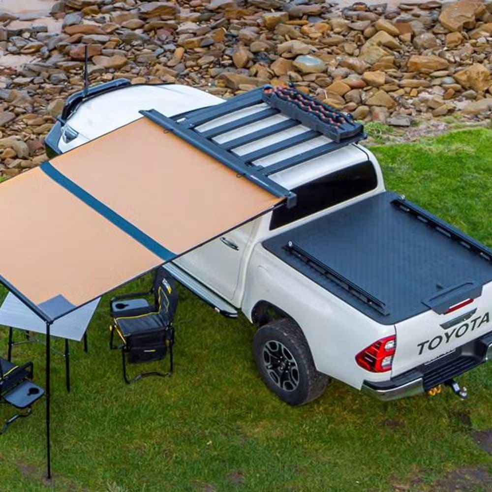 toldo arb aluminio negro 2 x 2.5 metros - RunaX