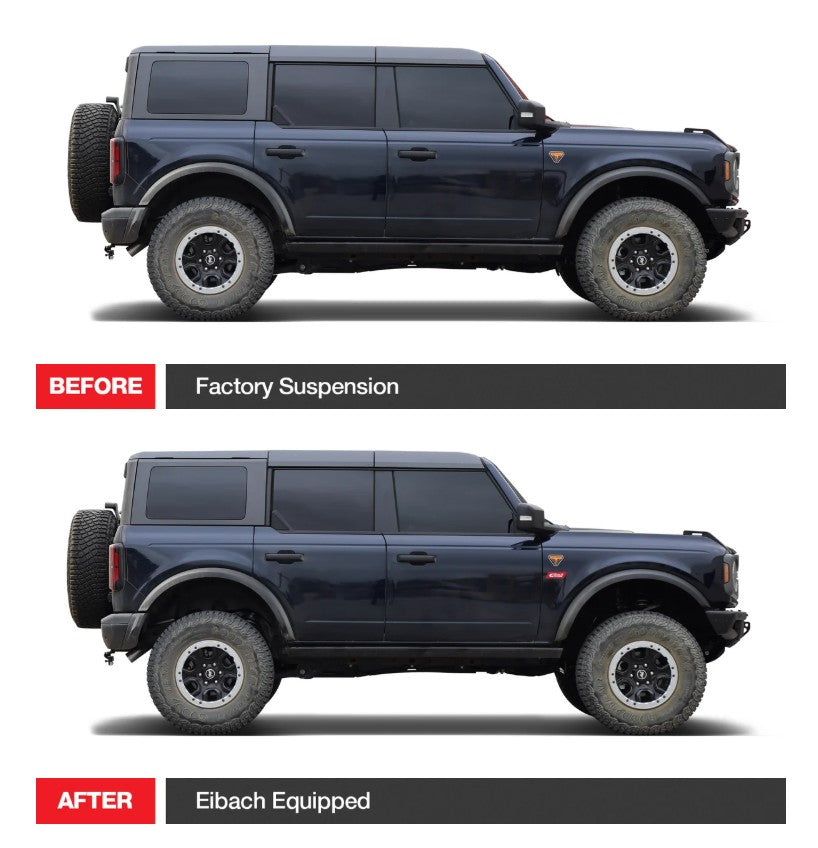 kit levante completo eibach ford bronco wildtrak 21+