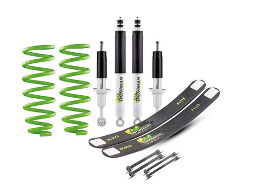 kit de suspensión nitrogas (completa) ironman - toyota landcruiser serie 40 1980-1984 || landcruiser serie 42 1980-1984 || landcruiser serie 46 1980-1984 - RunaX