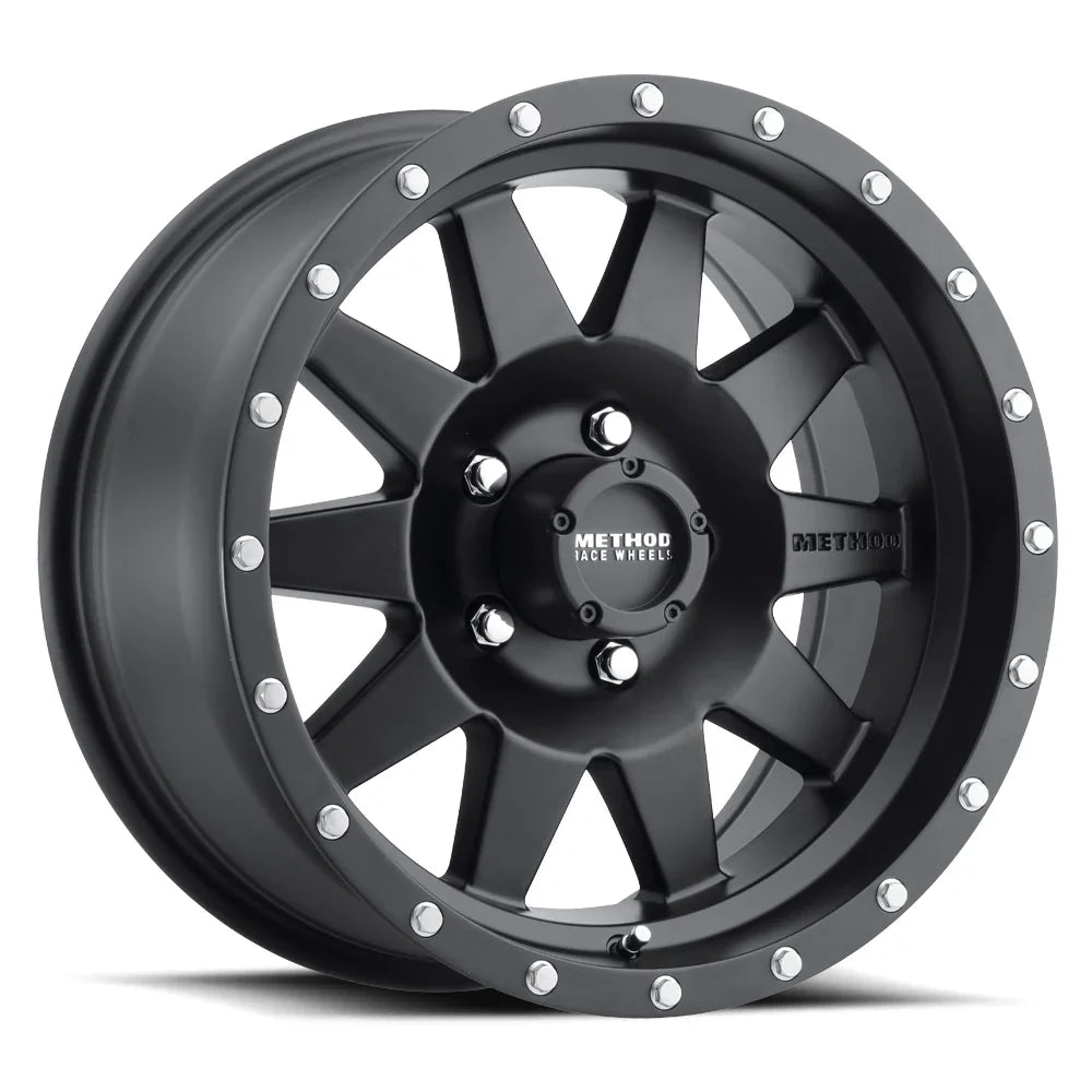 llantas method 301 15x7 5x139,7 et -6 matte black - RunaX