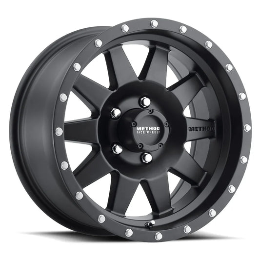 llantas method 301 15x7 5x139,7 et -6 matte black - RunaX