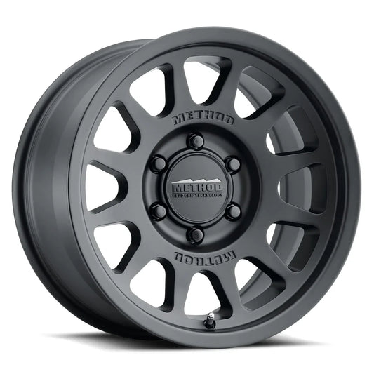 llantas method 703 17x9 5x127 et -12 matte black beadgrip - RunaX