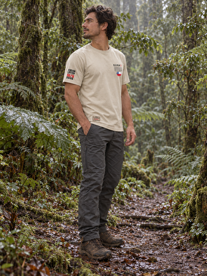 Polera Coordenada Misteriosa RunaX para hombre - vista lateral