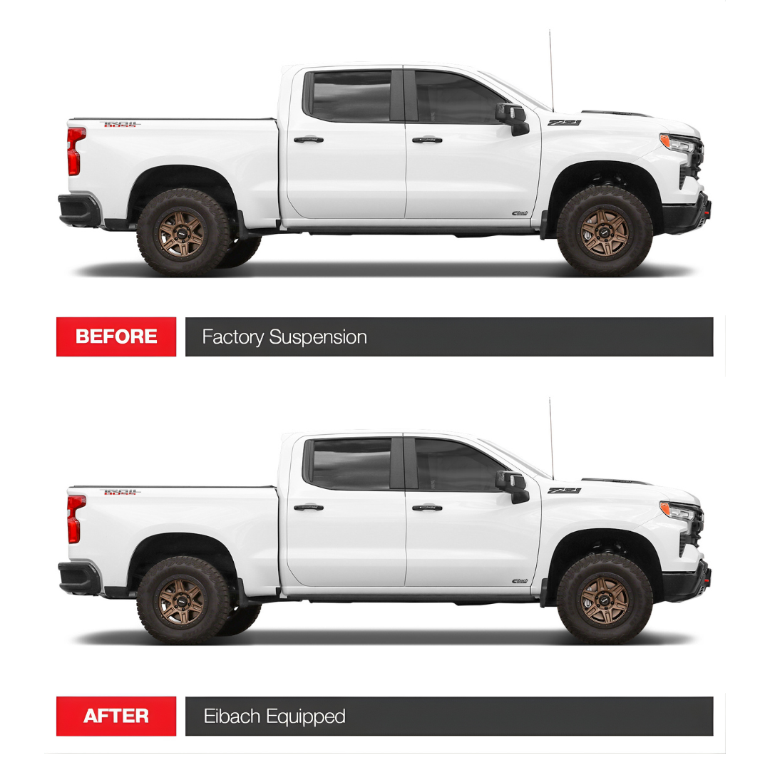 suspensión eibach stage 2r silverado trailboss 19+