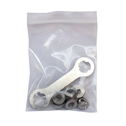 kit tuercas de seguridad tribu 8 unidades - RunaX