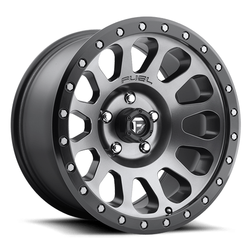 llantas fuel vector 17x8.5 5x120 20 65.1 gun metal black lip - RunaX